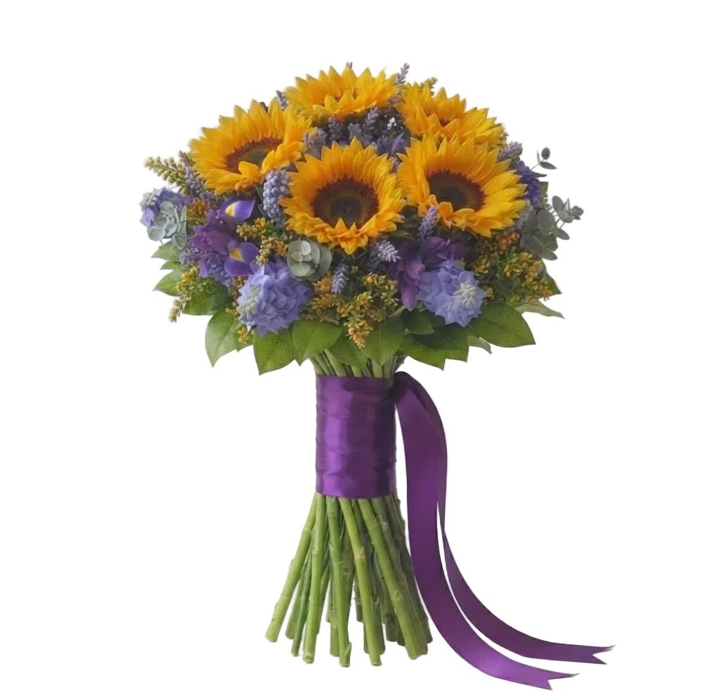 Sunflowers Boho Bouquet - Florist London