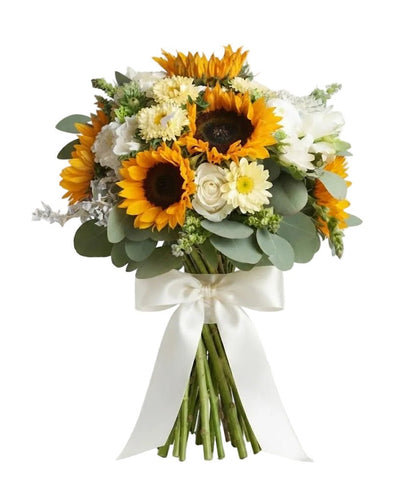 Sunflowers with Chrysanthemum Bouquet - Florist London