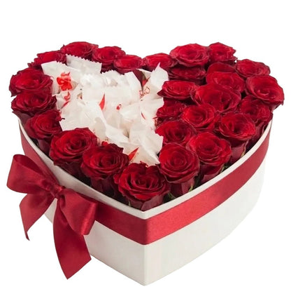 Sweet Box with Roses - Florist London