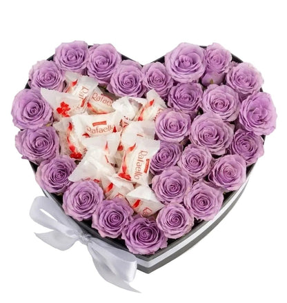 Sweet Box with Roses - Florist London