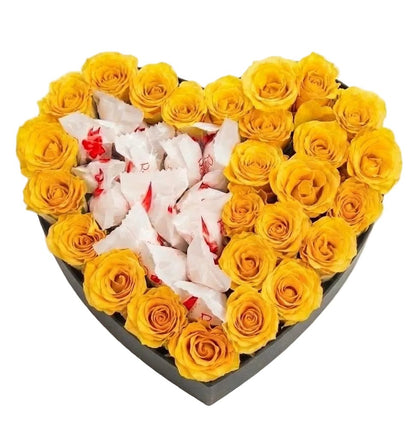 Sweet Box with Roses - Florist London
