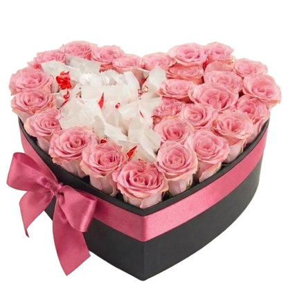 Sweet Box with Roses - Florist London