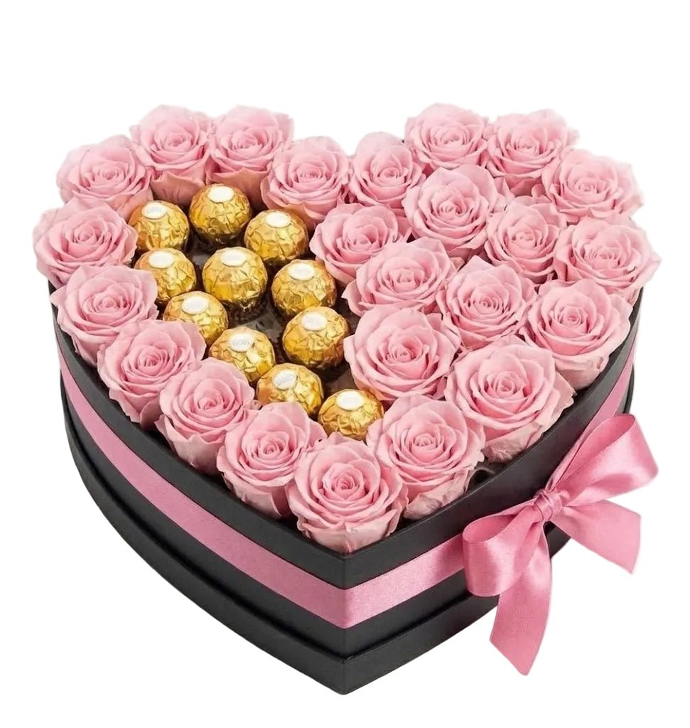 Sweet Box with Roses - Florist London