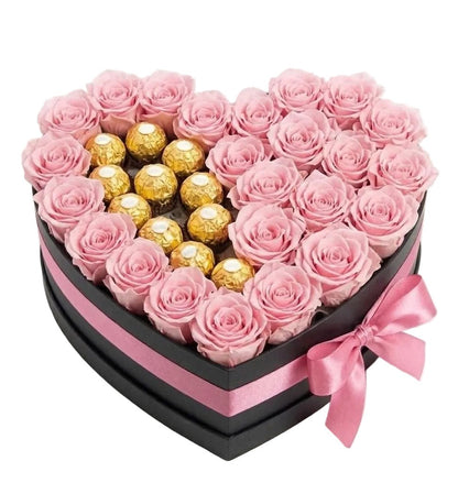 Sweet Box with Roses - Florist London