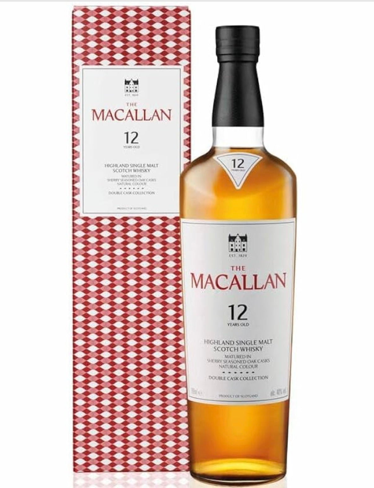 The Macallan 12 Years Old Double Cask Single Malt Whisky 700ml - Florist London