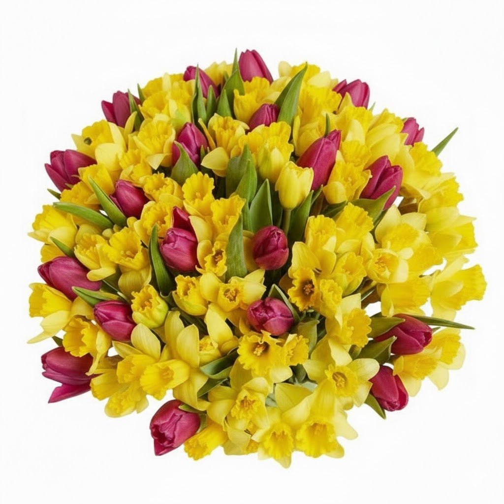 Tulips And Daffodils Bouquet - Florist London