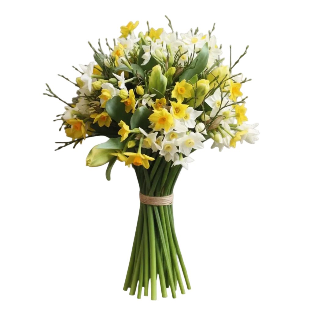 Tulips and Narcissus Bouquet - Florist London
