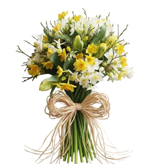 Tulips and Narcissus Bouquet - Florist London