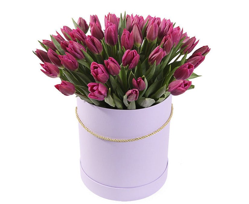 Tulips in a Box - Florist London