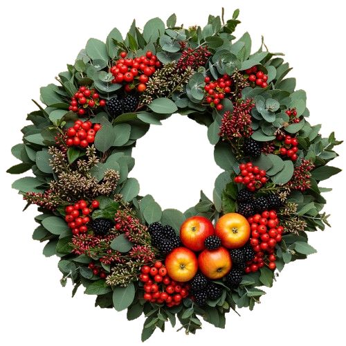 Vineyard Glow Autumn Wreath