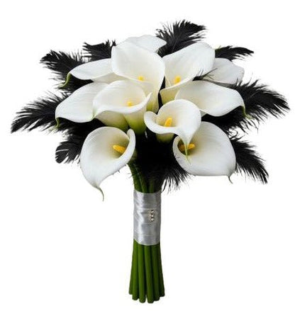 Whispers of Fire Feathers Bouquet - Florist London