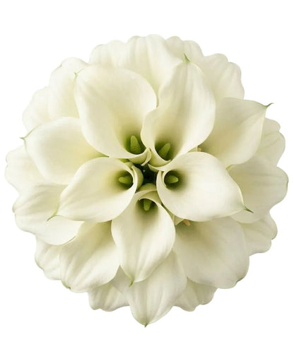 White Calla Lilly Wedding Bouquet - Florist London