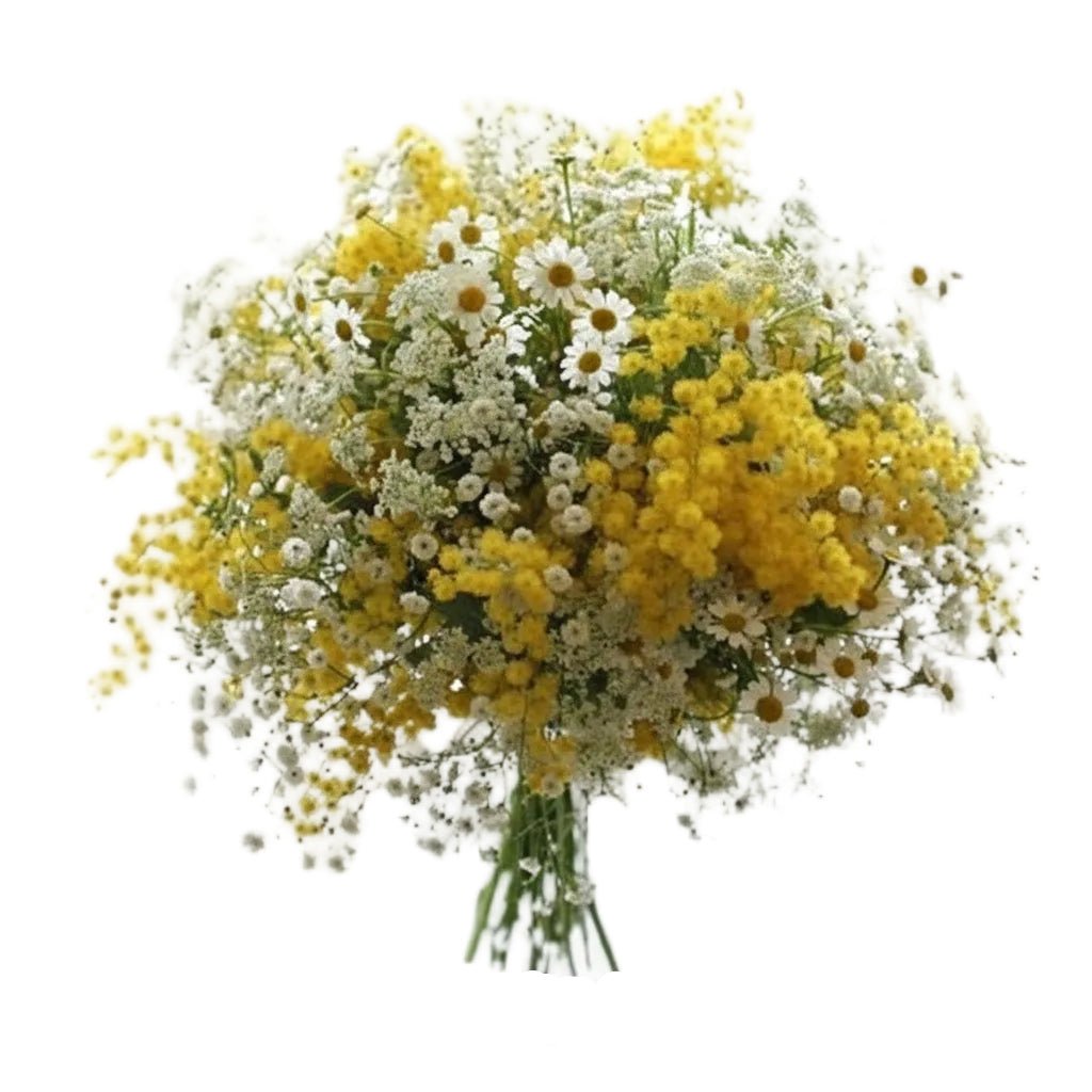 Wild with Mimosa Bouquet - Florist London