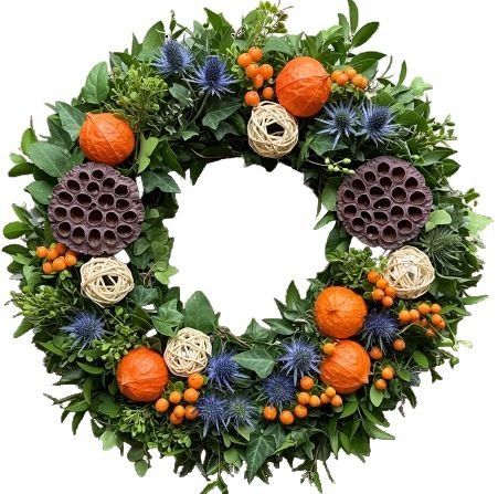 Woodland Whisper Autumn Wreath - Florist London