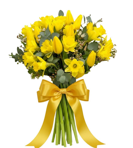 Yellow Spring Bouquet - Florist London