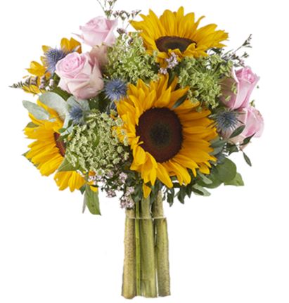 Adorable Sunflowers Bouquet - Florist London