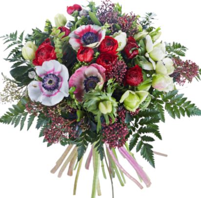 Anemone and Ranunculus Bouquet - Florist London