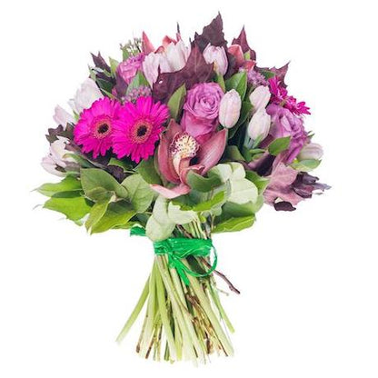 Bold Pink Bouquet - Florist London