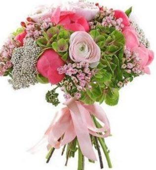 Bouquet in Shades of Pink