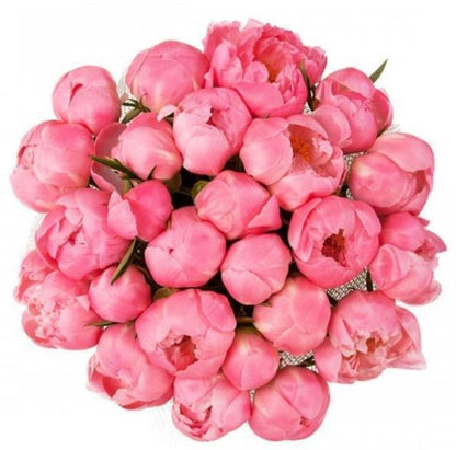 Bouquet of Coral Peonies - Florist London