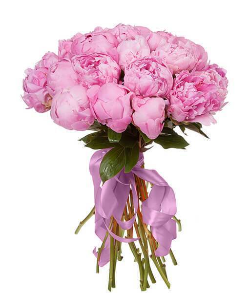 Bouquet of Pink Peonies - Florist London