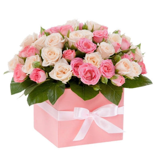 Box of Spray Roses