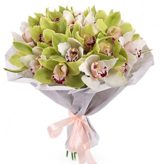 Charming Cymbidium Bouquet