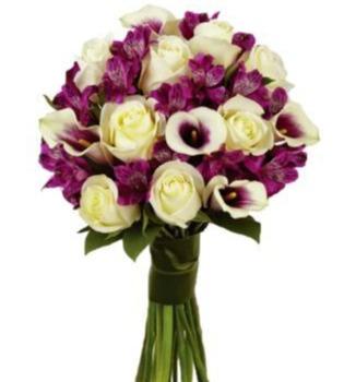 Cherry Wedding Bouquet - Florist London