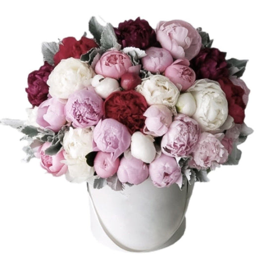 Colorful Peony Box