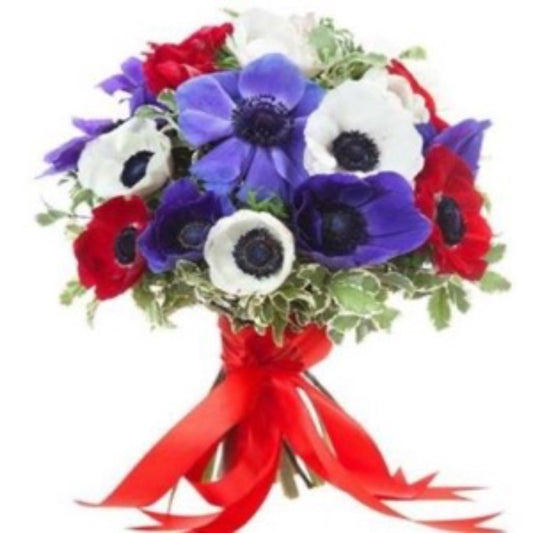 Colourful Anemones Bouquet
