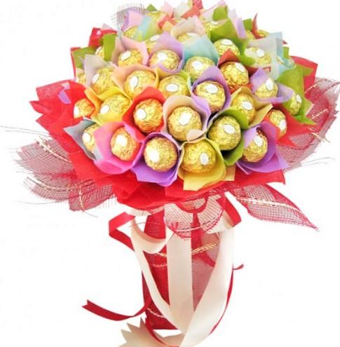 Colourful Candy Bouquet - Florist London