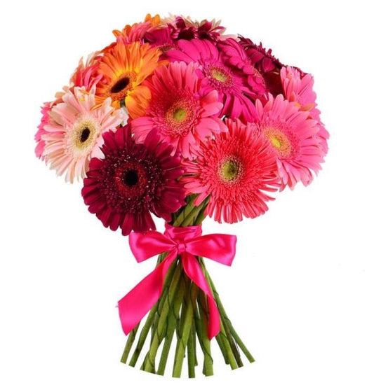 Dark Colourful Gerbera Bouquet
