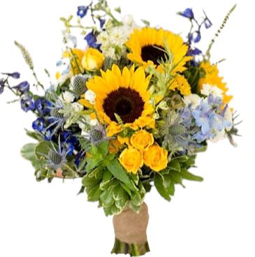 Elegant Sunflowers Bouquet - Florist London