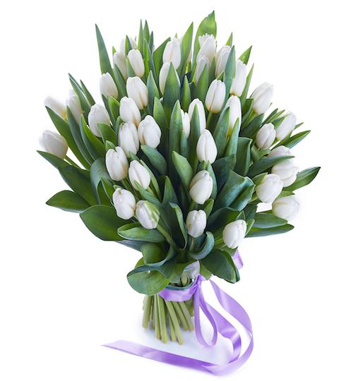Elegant Tulips Bouquet - Florist London