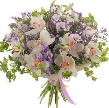 Fifty - Fifth Wedding Anniversary Emerald Bouquet - Florist London