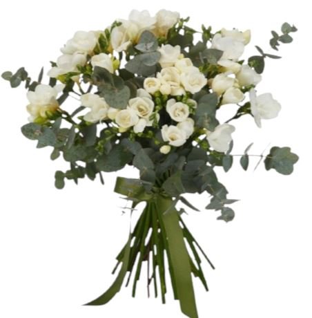 Freesia with Eucalyptus Bouquet - Florist London