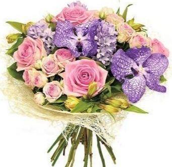 Glow Vanda Bouquet - Florist London