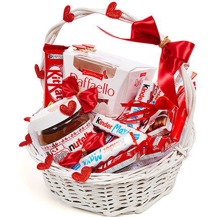 Heart Chocolate Basket