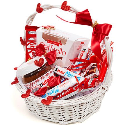 Heart Chocolate Basket - Florist London