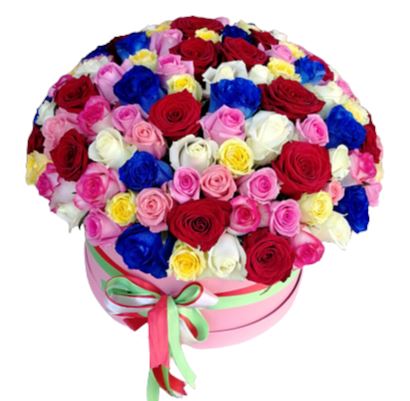 Just Roses Colorful Box