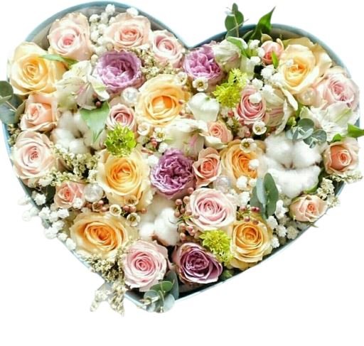 Lovely Box of Pastel Roses - Florist London