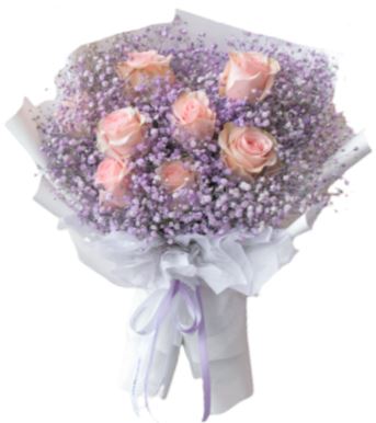 Lovely Gypsophila Bouquet