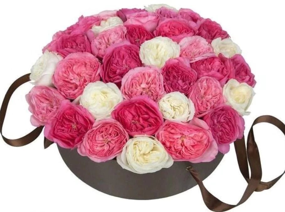 Luxury Garden Roses Box - Florist London