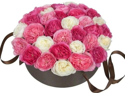 Luxury Garden Roses Box - Florist London
