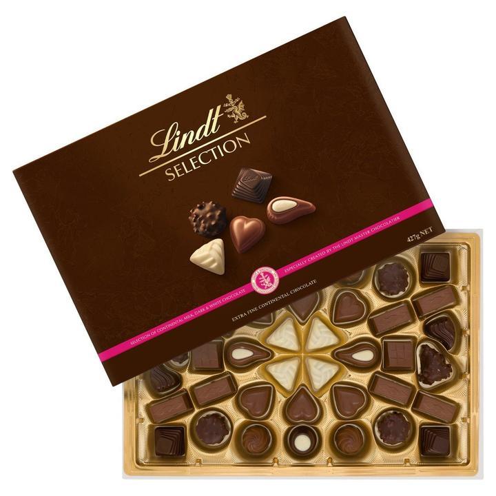 Luxury Lindt Selection Box Chocolate Size 428g - Florist London