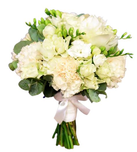 Magical Cream Wedding Bouquet