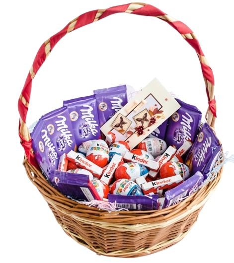 Milky and Kinder Hamper - Florist London