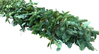 Natura Fresh Holiday Garland with Eucalyptus - Florist London