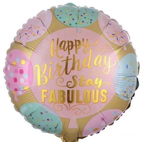 Pastel Balloon with Gold - Florist London