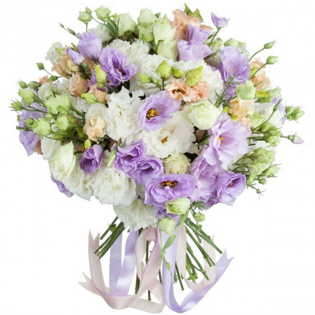Pastel Lisianthus Bouquet - Florist London